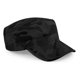 Beechfield Camouflage Army Cap / Headwear / Midnight Camo